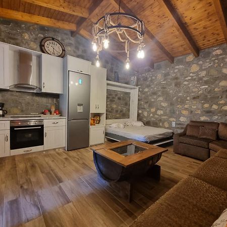 House With Big Garden And Barbeque In Nature Vourgareli Exteriör bild